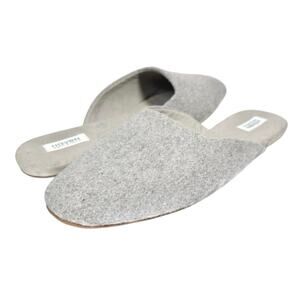 Haven Well Within | Women | Gray Felted Casual Square Mule Slides | Size 8 M